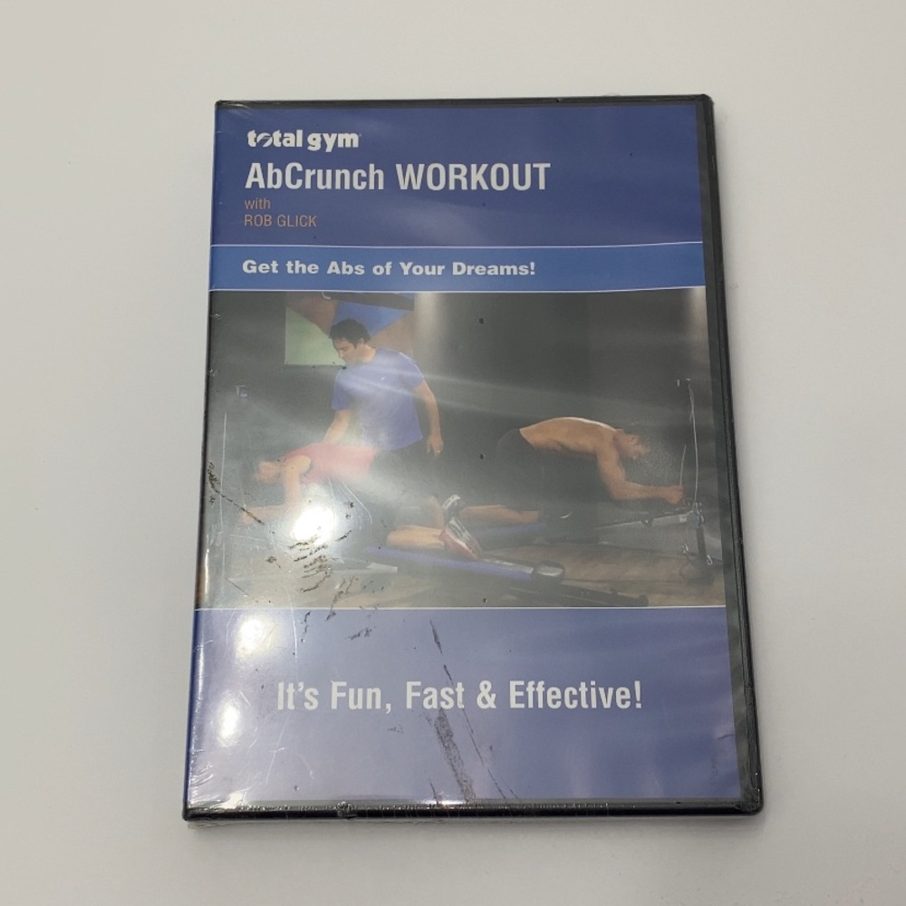 Total Gym: Ab Crunch Workout W/Rob Glick (DVD) New/Sealed.